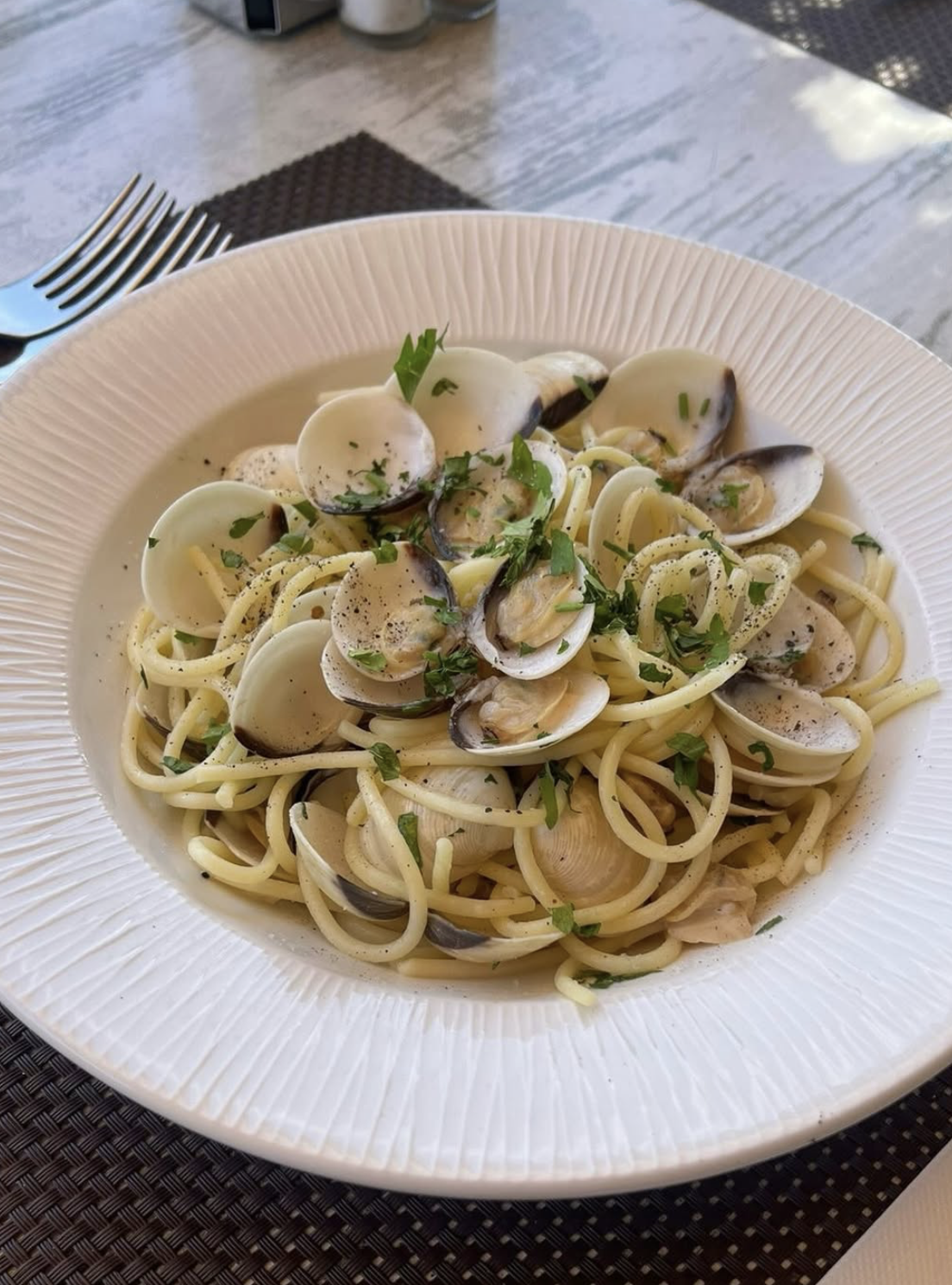 Spaghetti vongole